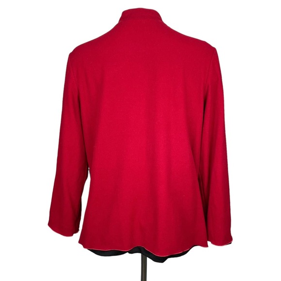 KANUK Vintage 100% Wool Set Top &  Hat Sz 2 Red - Picture 5 of 12